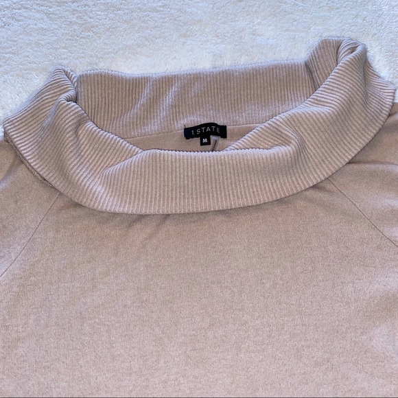1. State blush pink cowl neck sweater - Picture 4 of 5
